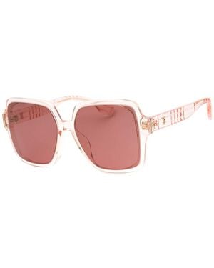 Burberry 0Be4379D 58Mm Sunglasses - Pink