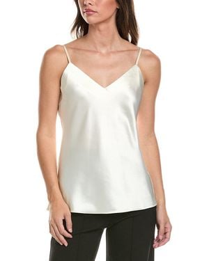 Brooks Brothers Satin Blouse - White