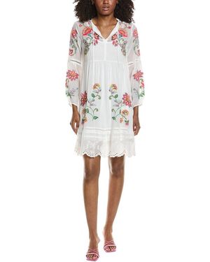 Johnny Was Teyros Dress - White