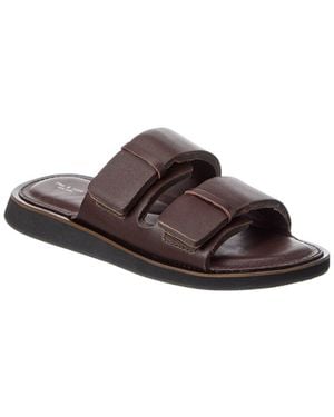 Rag & Bone Parker Leather Slide - Brown