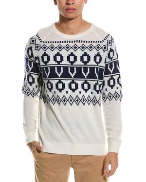 Brodie Cashmere Wool & Cashmere-Blend Sweater - Grey