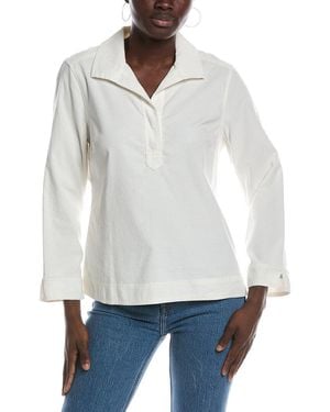Tommy Bahama Coasta Cord Popover Shirt - White