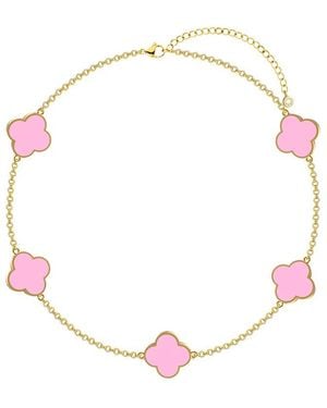 Gabi Rielle 14K Over Agate Stackable Bracelet - Multicolour