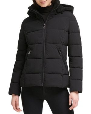 Kenneth Cole New York Puffer Jacket - Black