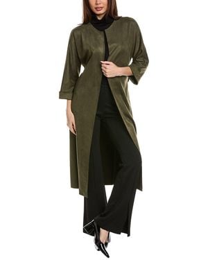 Joseph Ribkoff Open Front Coat - Green