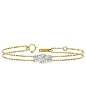 Lab Grown Diamonds 18K Over 2.00 Ct. Tw. Lab-Grown Diamond Bracelet - White