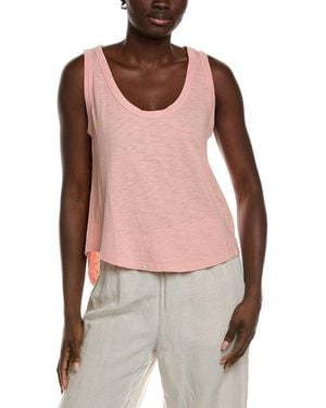 Bella Dahl Scoop Neck Tank Top - Pink