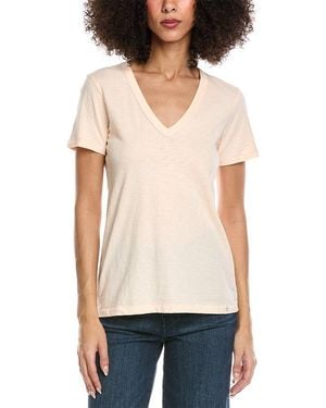 Rag & Bone The Slub V-Neck Top - Blue