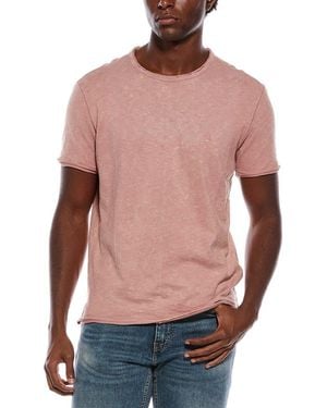 John Varvatos Mercier Crewneck Shirt - Pink