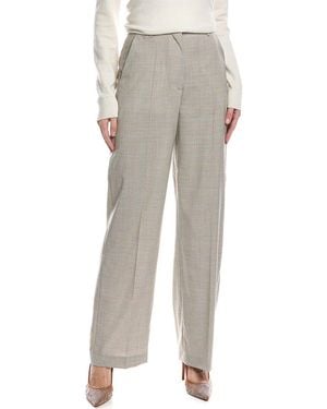 BOSS Tikela Wool Trouser - Gray