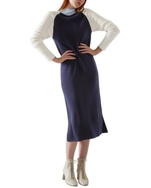 LK Bennett Bergen Dress - Blue