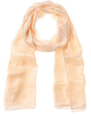Givenchy 4G Logo Silk Scarf - Natural