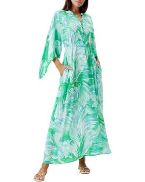 Melissa Odabash Edith Maxi Dress - Green