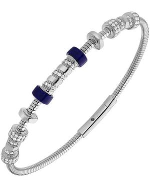 The Reserve 14k 0.88 Ct. Tw. Diamond Bangle Bracelet - Blue