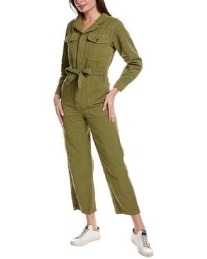 Alex Mill Mel Linen-Blend Jumpsuit - Green