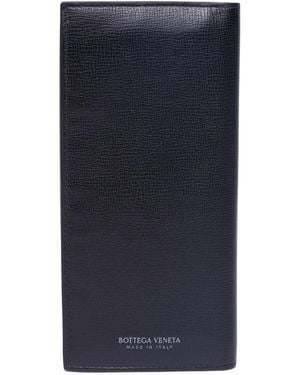 Bottega Veneta Leather Card Case - Blue