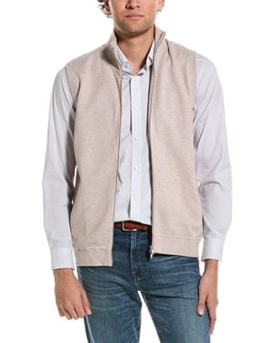 Reiss Bristol Zip-Through Vest - White