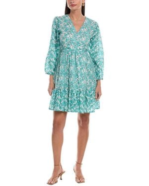 Ro's Garden Drew Mini Dress - Blue