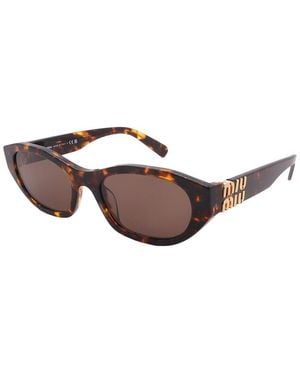 Miu Miu Mua03S 53Mm Sunglasses - Brown