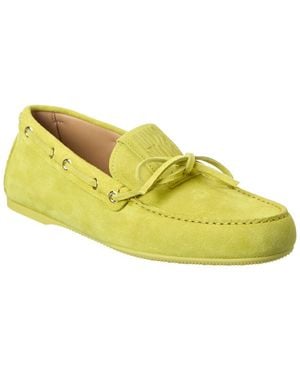 Dior Miss Street Suede Loafer - Yellow