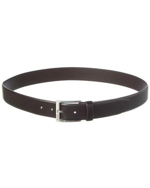 BOSS Erron Leather Belt - Brown