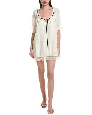Free People Juno Mini Dress - White