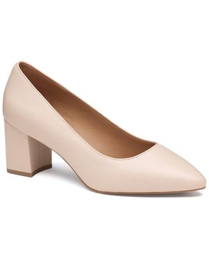 Johnston & Murphy Vivica Leather Pump - Natural