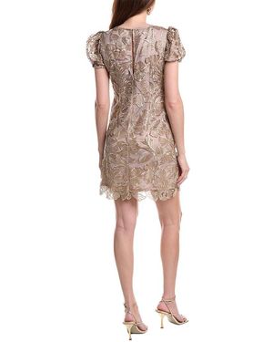 sachin and babi light blue dress Embroidered cotton poplin maxi dress in orange - Juliet Dunn main image 0