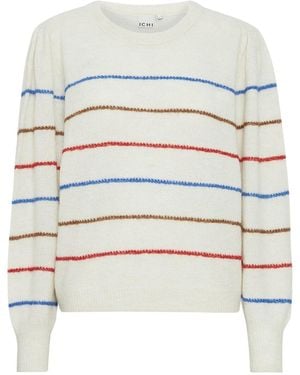 Ichi Kamara Alpaca-Blend Jumper - Grey