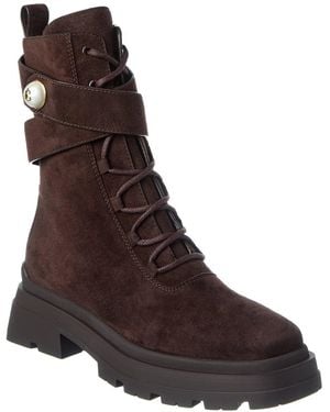 Jimmy Choo Noemi 45 Suede Bootie - Brown