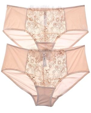 Skarlett Blue 2Pk Entice Brief - Natural