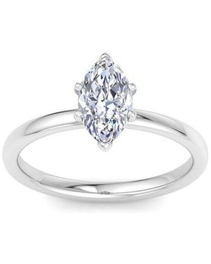 SuperJeweler 14K 1.00 Ct. Tw. Lab-Grown Diamond Ring - White
