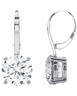 Lab Grown Diamonds 14K 5.00 Ct. Tw. Lab-Grown Diamond Earrings - White