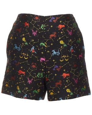 Dior Astrology Jacquard Short, Size Fr (Authentic Pre-Loved) - Black