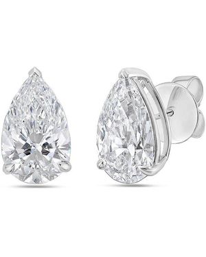 Diana M. Jewels Diana M. 14K 1.50 Ct. Tw. Lab-Grown Diamond Earrings - Metallic