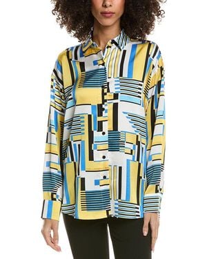 KARL LAGERFELD Oversize Utility Blouse - Black
