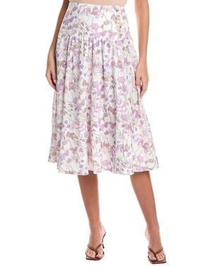 Fate Midi Skirt - Pink