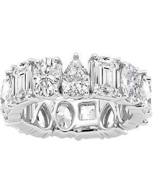 Lab Grown Diamonds 14K 8.25 Ct. Tw. Lab-Grown Diamond Eternity Ring - White
