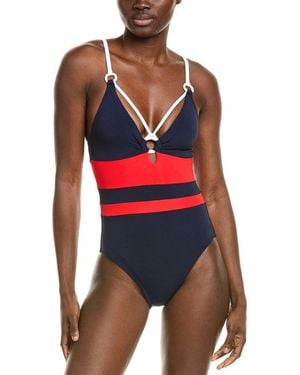 Robin Piccone Babe Tringle One-Piece - Red