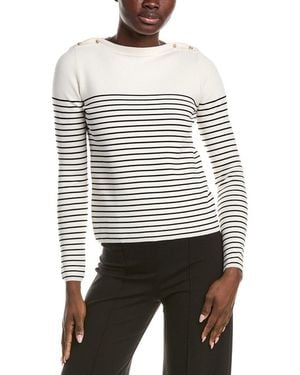 Max Mara Studio Papilla Jumper - White