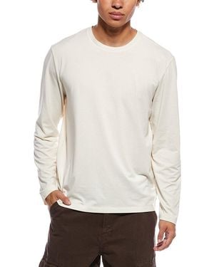 Vince Triblend Jersey Crewneck Sweatshirt - White