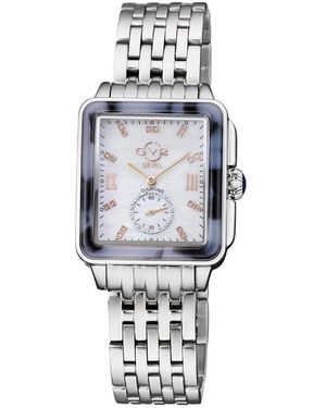 Gv2 Bari Tortoise Diamond Watch - Gray