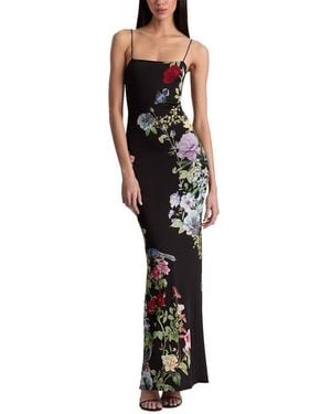 Alice + Olivia Fifi Maxi Dress - Black