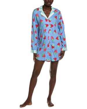 Pj Salvage Night Shirt - Blue