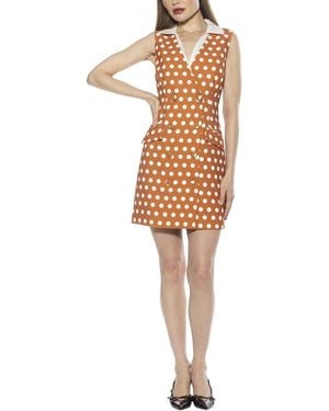 Alexia Admor Rune Shift Dress - White