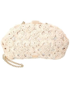 Rafe New York Aya Raffia Clutch - Natural