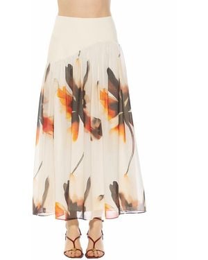 Alexia Admor Eris A-Line Skirt - White