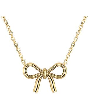 Gabi Rielle 14K Over Stackable Necklace - Metallic