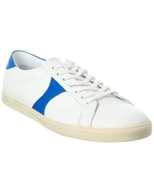 Celine Triomphe Low Leather Trainer - Blue