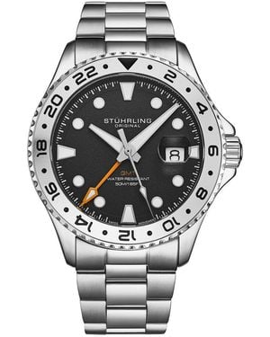 Stuhrling Aquadiver Watch - Metallic